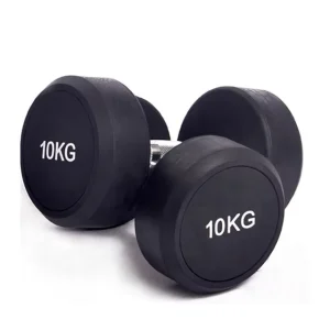 Rubber coated Dumbbell Heavyweight Professional Gym Supporting Male Kilogram Hand Bell Household Dumbbell Set