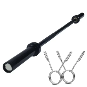 Rust-Resistant Straight Barbell Free Weights for Powerlifting