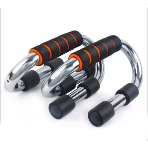 S-Shaped Push-Up Bracket with Chest Muscle Strength Support Rack for Ab Roller Wheels