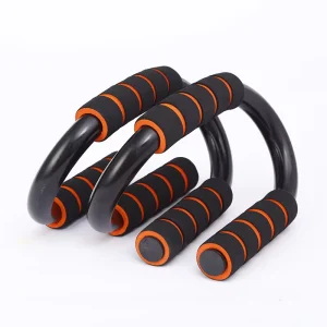 S-Type Handle Push-Up Bar Steel Stand with Foam PVC ABS EVA for Sit-Up Training