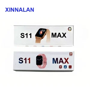S11Max Sport Smartwatch for Men and Women, Fitness Tracker, Wireless Charging