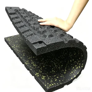 SBR EPDM Speckled Rubber Gym Tiles Noise Reduction Fitness Shock Mat Wear Resistant Indoor Floor Protective Mat