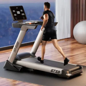 SEMI Customized Treadmill With APP Cardio Exercise Equipment 15% Incline Semi Electric Treadmill