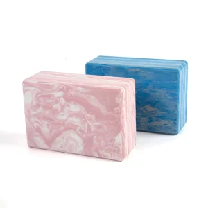 SHENGDE New Design High Density Pilates Natural EVA Foam Brick Camouflage Colorful Custom Print Durable Yoga Block
