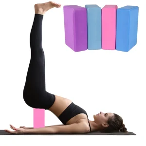 SHENGDE Pilates Blocks Lightweight Yoga Block High Density Portable EVA Yoga Block