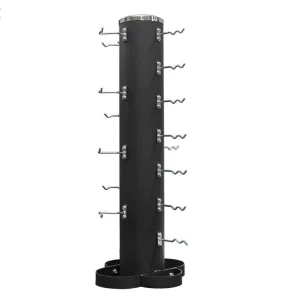 SJ0204A Metal Handle Rack and Shelf for Gym Bar Attachments