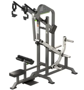 SM PM Series Plate Load Converging Lat Pulldown Machine for Commercial Gym Seated High Pulldown Three Horns Smart Technology
