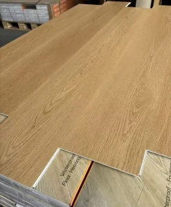 SPC Click-Lock Flooring Waterproof Formaldehyde-Free Eco-Friendly Durable Plank for Bathroom Living Room Bedroom Hallway