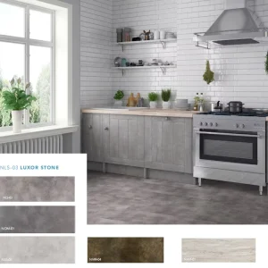 SPC Rigid Core Anti-Slip Wide Plank Plain Surface Click System Waterproof Indoor Flooring