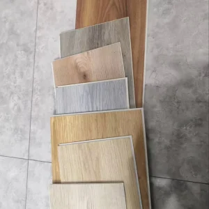 SPC Waterproof Interlocking Durable Fireproof Flooring for Bedroom, Corridor, and Sports Ground