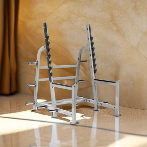 Safety Squat Rack Steel Cage for Commercial Free Weight Training