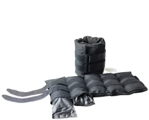 Sandbag Ankle and Wrist Weights, Adjustable 10-20lb Pair, Polyester, Magnetic