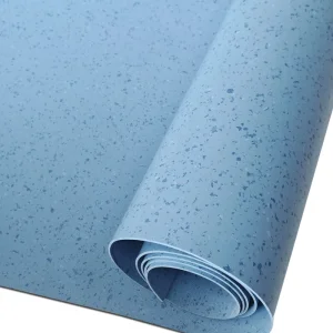 Sanitary Grade Wear-Resistant PVC Homogeneous Flooring 2mm Anti-Slip Antibacterial Hospital Room Floor Rolls