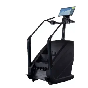 Screen Compatible Screen Enabled Castable Stair Climber Stepper Indoor Gym Cardio Equipment Commercial Fitness Machine