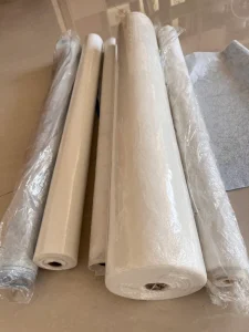 Self-Adhesive Absorbent Painter Fleece Floor Protection Film with PE Film