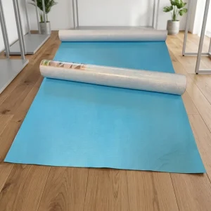 Self-Adhesive Breathable Waterproof PE-Laminated Non-Woven 160gsm Residue-Free Paint-Proof Floor Protection Felt