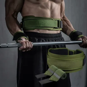 Self-Locking EVA Squat Powerlifting Gym Belt Fitness Safety Back Support for Men and Women