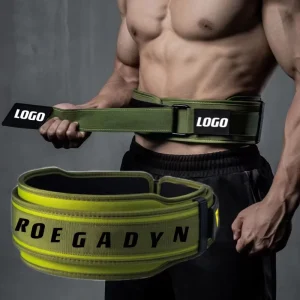 Self-Locking EVA Squat and Powerlifting Gym Belt for Weightlifting, Men and Women