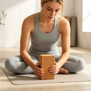 Sell Well New Type Anti Slip Unique 3*6*9 Eco Friendly Miska Cork Yoga Block Blank Organic Yoga Brick