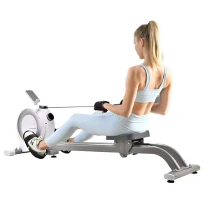 Semi-Commercial Foldable Magnetic Air Rower for Home Use with 140kg Max User Weight