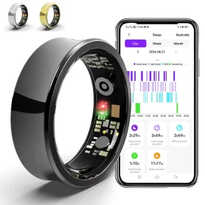 Sensing Finger OEM Health Smart Wear Waterproof Smart Ring for Phone Listing