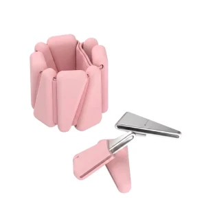 Set of 2 Adjustable Unisex Iron and Silicone Ankle and Wrist Exercise Weights