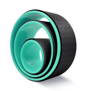 Set of 3 EVA Yoga Foam Rollers for Stretching, Backbends, and Back Pain Relief