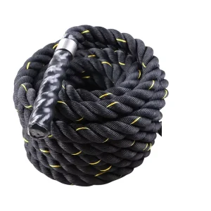Shock-Absorption Battle Rope for Exercise Training