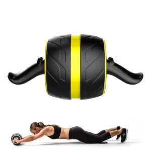Silent Automatic-Rebound Ab Wheel Roller