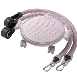 Silent Automatic Rebound Abdominal Exercise Disc for Pilates and Home Use