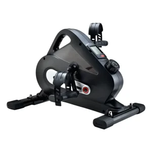 Silent Mini Pedal Exercise Bike with Magnetic Resistance and Digital Display, Portable Arm and Leg Trainer