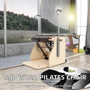 Silent Operation Wunda Chair MJD W18 Solid Oak Pilates Chair for Group Studio Classes