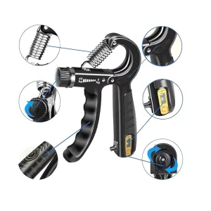 Silent Silicone Hand Grip Strengthener for Stress Relief and Fitness Training