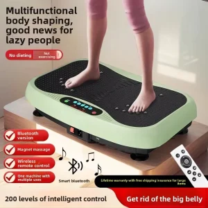 Silent Vibration Machine Massage Plate Magnet Therapy Fitness Vibration Plate Home Rehab