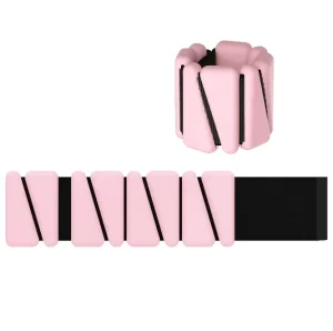 Silicone Adjustable Ankle and Wrist Weights with Iron Weight and Elastic Bands