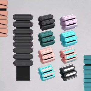 Silicone Adjustable Weighted Wrist and Ankle Wraps Bracelet for Lifting