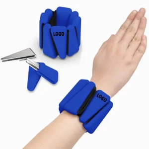 Silicone Adjustable Wrist and Ankle Weights for Running
