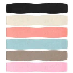 Silicone Booty Band Wide Textured Loop Leg Hip Activation Home Gym Fitness OEM Supplier