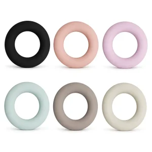 Silicone Cast Iron Pilates Weighted Ring, Power Ring, Yoga Strength Training