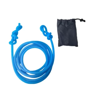 Silicone Design Weighted Flow Jump Rope 500g for Cardio Boxing HIIT Upper Body Fitness Flow Rope Exercise Jump Rope