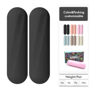Silicone Dumbbell Free Weight for Women’s Fitness Training