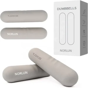 Silicone Dumbbell Weights for Home Fitness, Yoga and Pilates