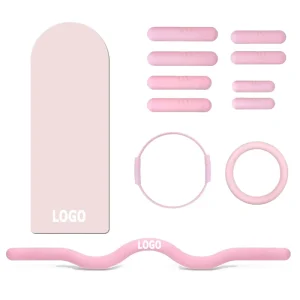 Silicone Dumbbells, Beam, Ankle Weights, Yoga Ball, Ring and Mat Set