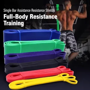 Silicone Elastic Resistance Band for Strength Training Pull up Assist Non Slip Durable Shoulder Exercise Band for Men Women