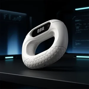 Silicone Electronic Counting Hand Gripper with Real-Time Squeeze Data Display