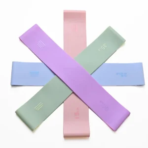 Silicone Exercise Bands Universal Hip Belt Leg Arm Band Non-Slip 4-Level