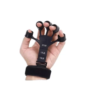 Silicone Finger and Forearm Grip Strength Trainer for Home Use