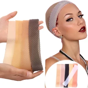 Silicone Grip Adjustable Wig Headband Fix Non Slip Seamless Strong Holder Sports Yoga