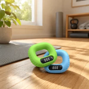 Silicone Grip Electronic Counter Hand Squeezer Sweat-Resistant Hand Rehabilitation