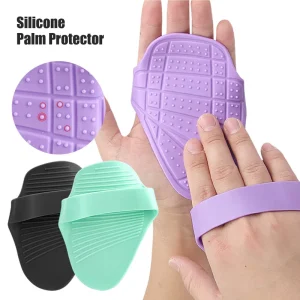 Silicone Grip Training Gloves Breathable Anti-Slip Workout Gloves for Dumbbell, Barbell, Deadlift and Pull-Up Exercises